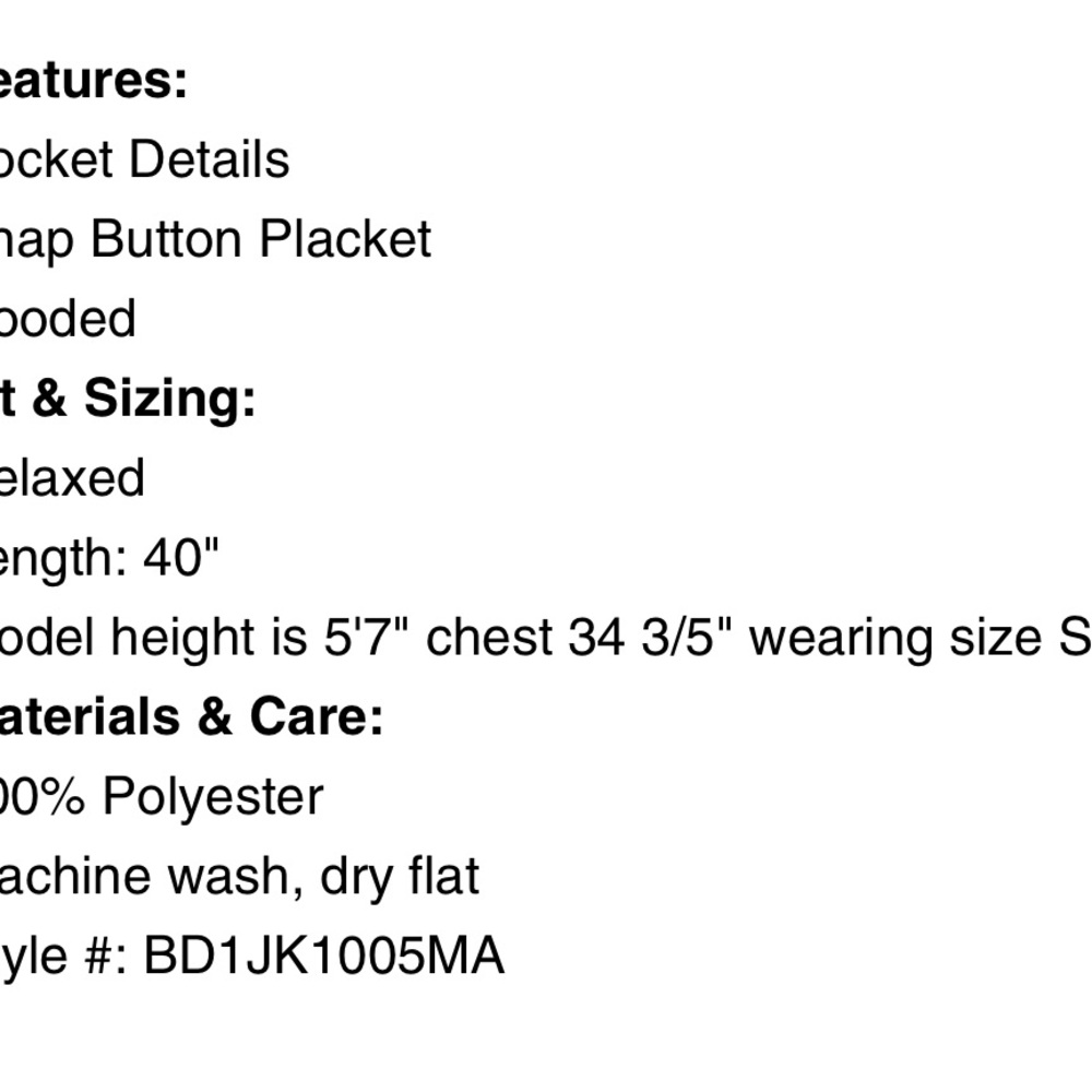 89th and Madison Hooded Mini Jacket - Picture 6 of 6